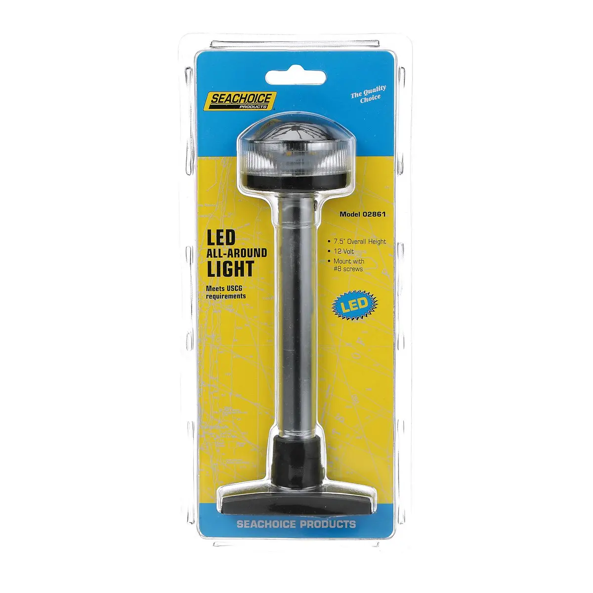 Seachoice 2861 Led All-Round Light, Boat Navigation, 7.5 In. Tall 1
