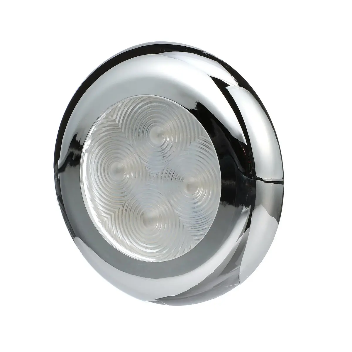 Seachoice 3101 Led Courtesy Interior Light Chrome/White Bezel, White Led 2