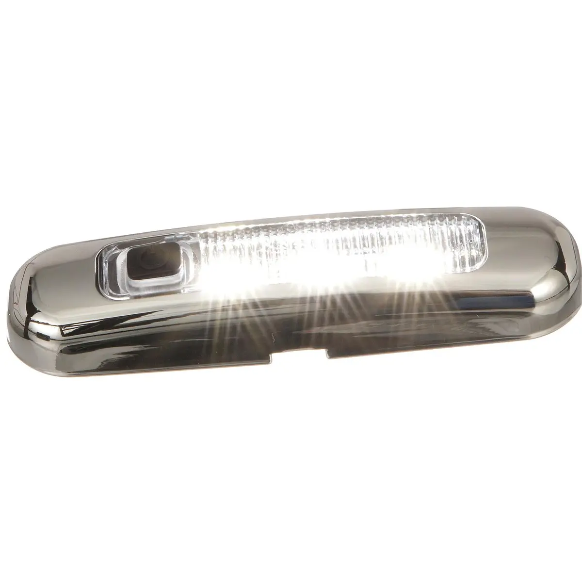 Seachoice 50-03131 Led Area Light, Surface Mount, On/Off Switch, 316 Ss, White Light, 220 Lumens 1