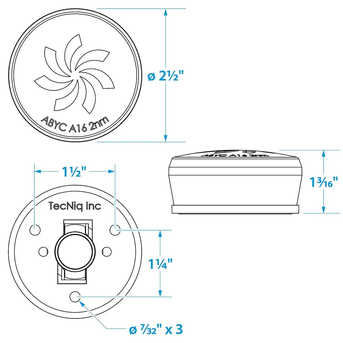 Seachoice 50-03141 Led All-Round Waketower Light, Boat Navigation 2