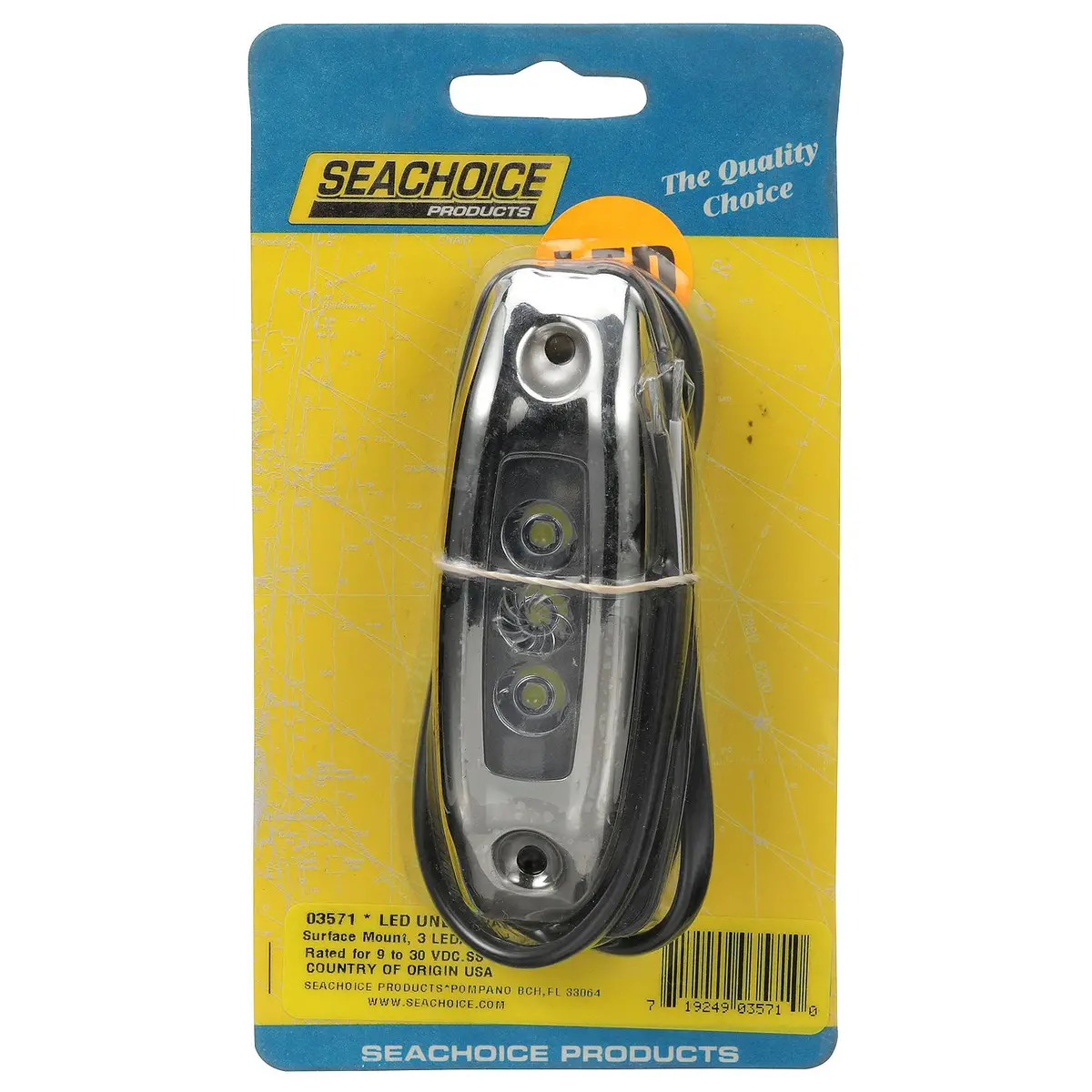 Seachoice 50-03571 Water Dragon Led Underwater Light, 3 White Leds, 1, 500 Lumens 1