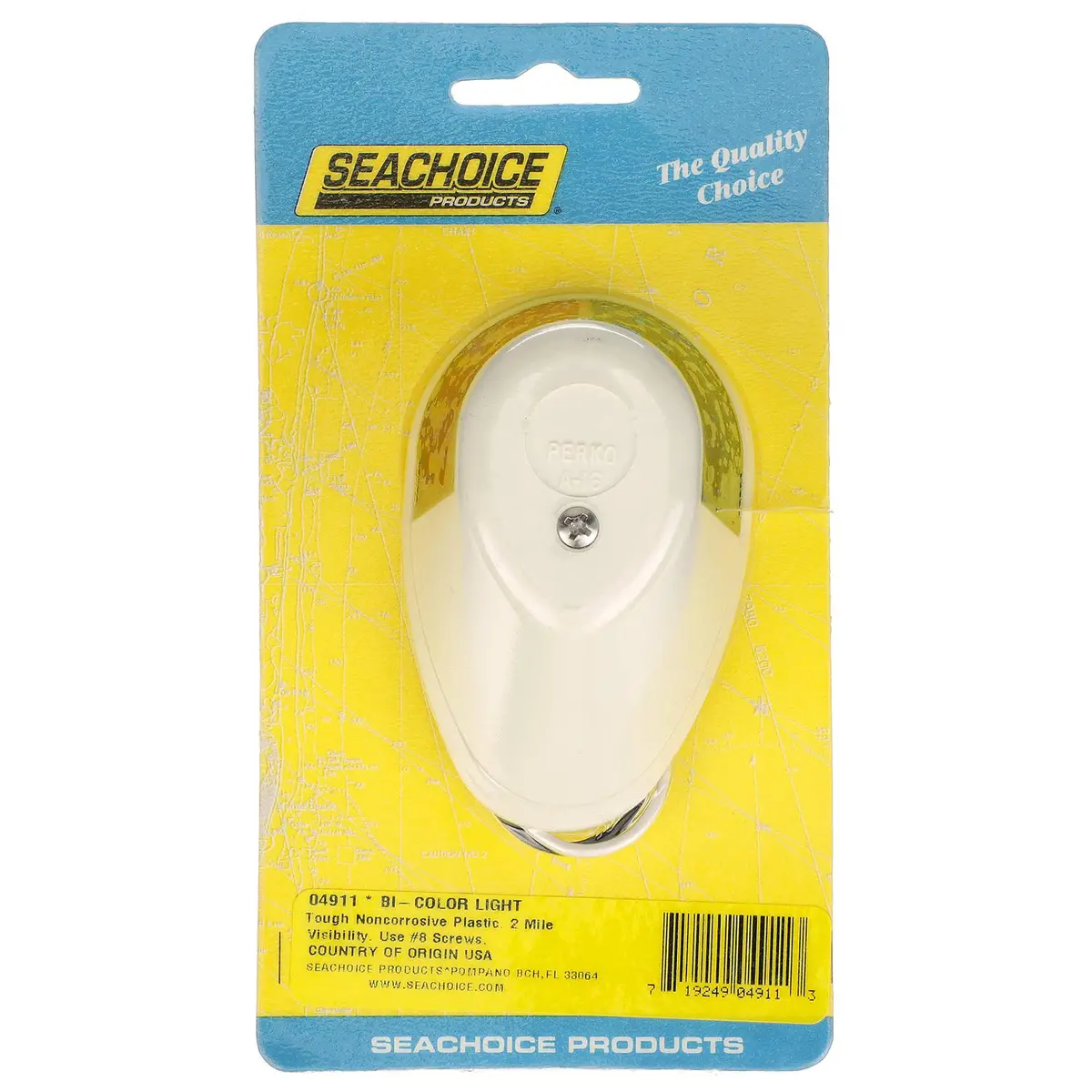 Seachoice 4911 Bow Light Marine Navigation, Horizontal Mount, Bi-Color, For Boats Under 39 Feet 1