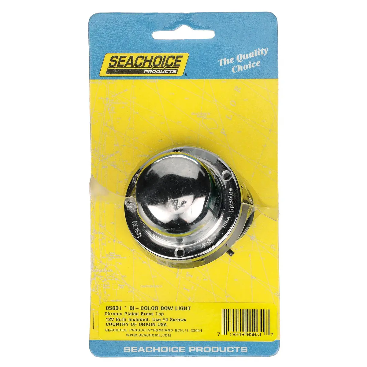Seachoice 5031 Bow Light Marine Navigation, Horizontal Mount, Bi-Color, For Boats Under 39 Feet 1