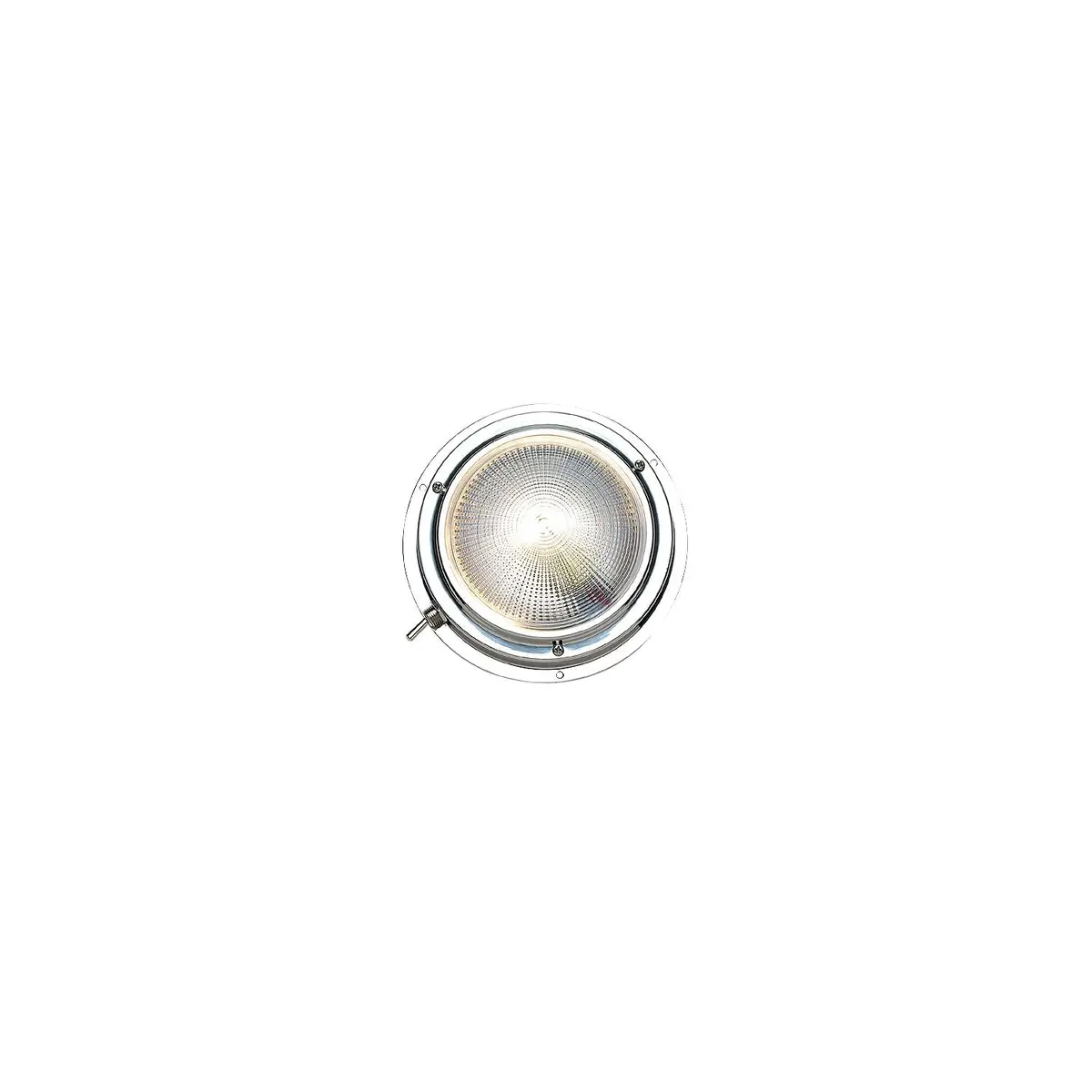 Seachoice 6631 Polished Stainless Steel Bright White Dome Light 1