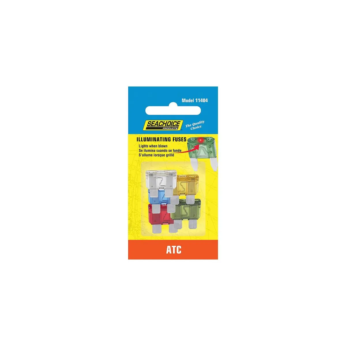 Seachoice Sc11404 Atc Indicating Fuse Assortment, 5 Ea 1