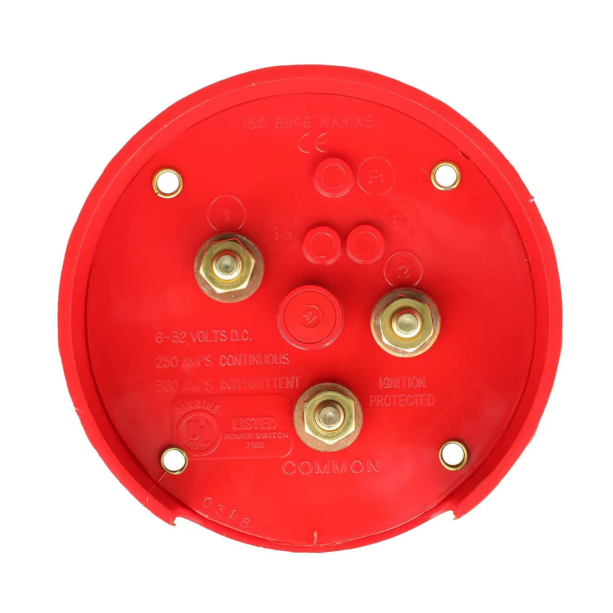Seachoice 11501 Battery Select Switch, Disconnect Isolator Cutoff, Dual, 12 -50V 1