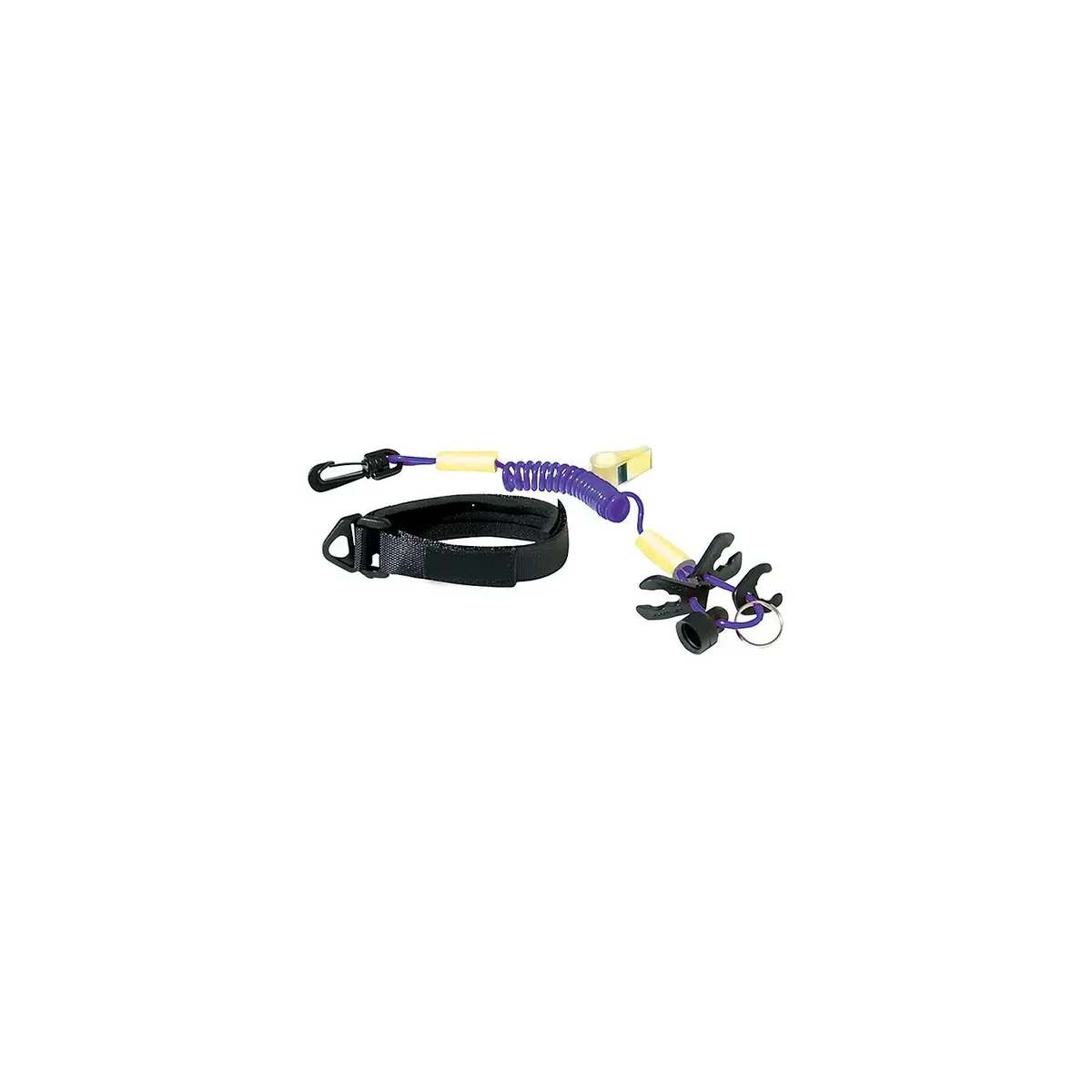 Seachoice 11723 Seacchoice Ultimate Lanyard Purple/Yellow 1