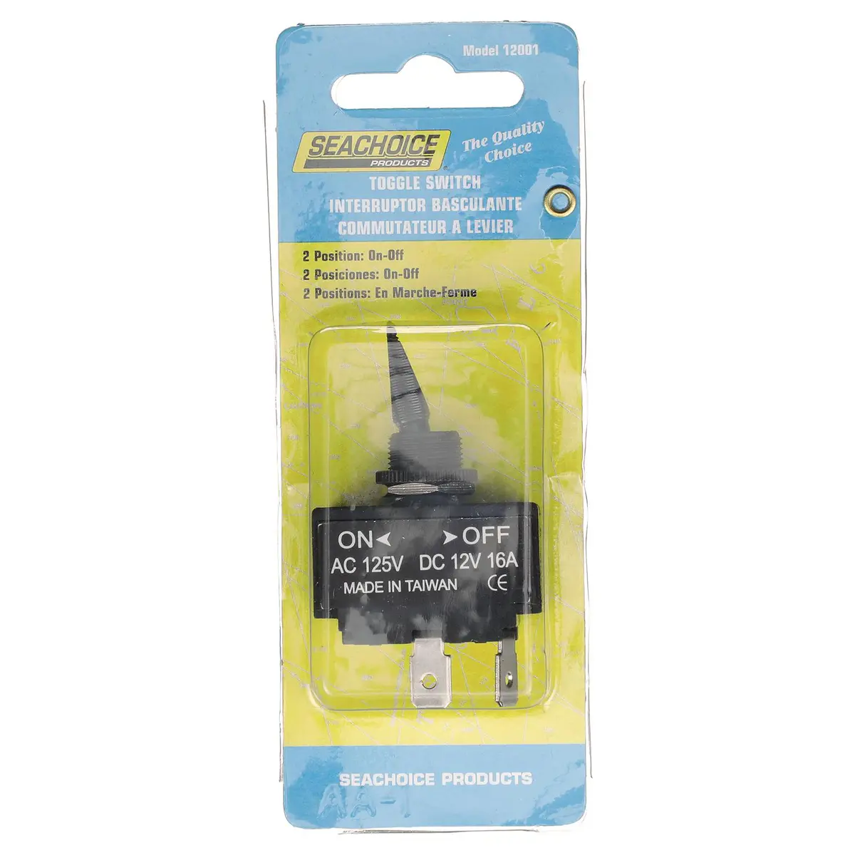 Seachoice 12001 2-Position Toggle Switch, On/Off 2