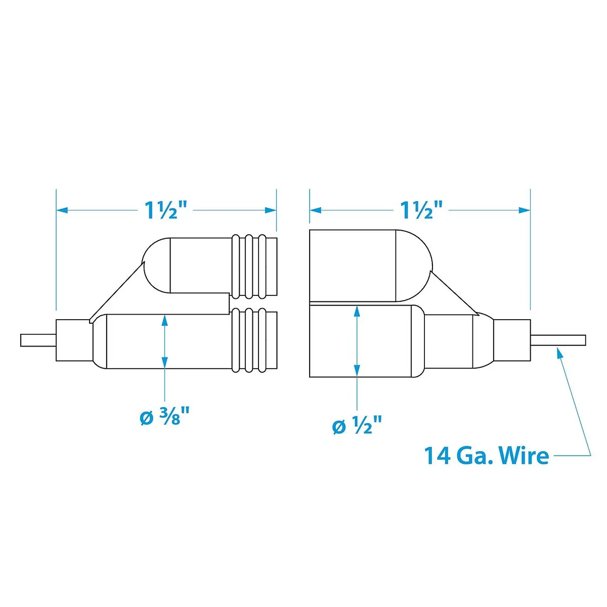 Seachoice 12711 In-Line Fuse Holder With Spare, Waterproof, 20 Amp Fuse 1