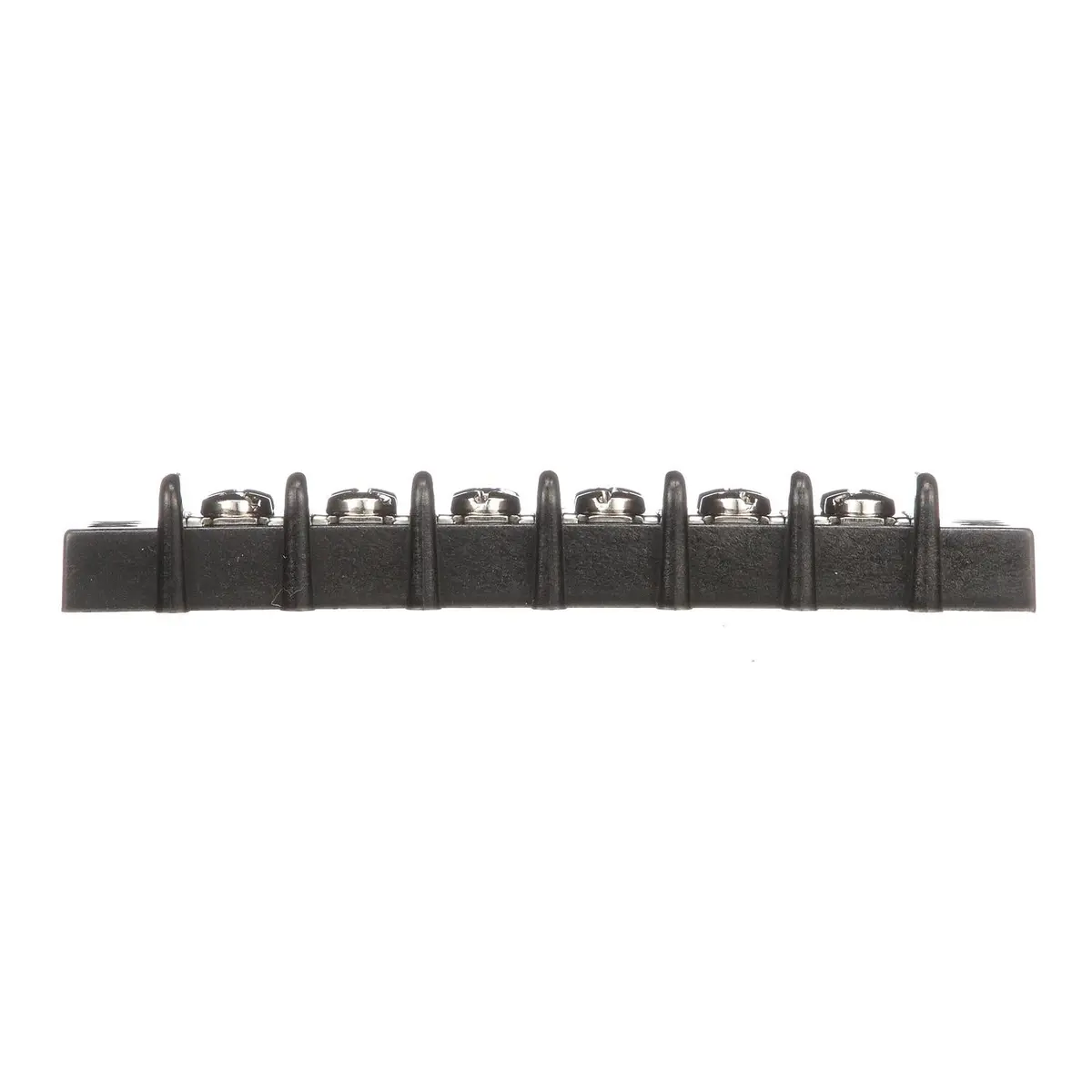 Seachoice 13571 Terminal Block, 6-Gang, Nickel Plated Brass Terminals 1
