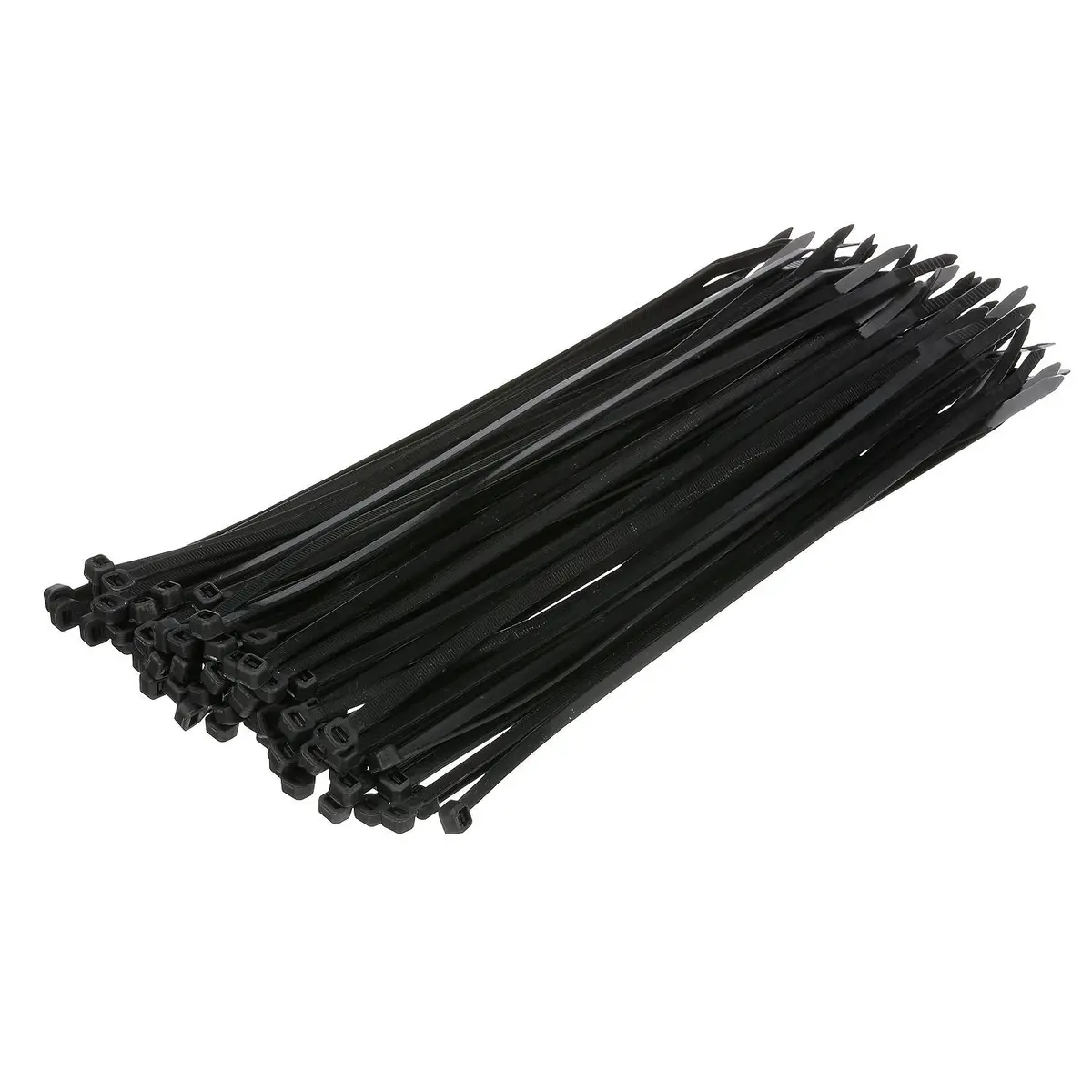 Seachoice 14151 Cable Ties, 11 In. Long, 50 Lbs. Max Load, Uv Black, Pack Of 100 1