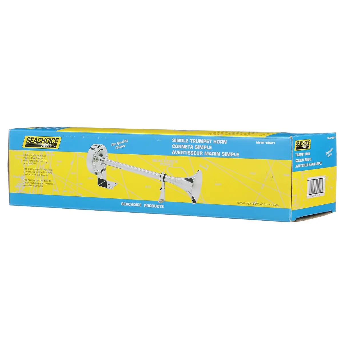 Seachoice 14541 Seachoie 12V Trumpet Horn 1