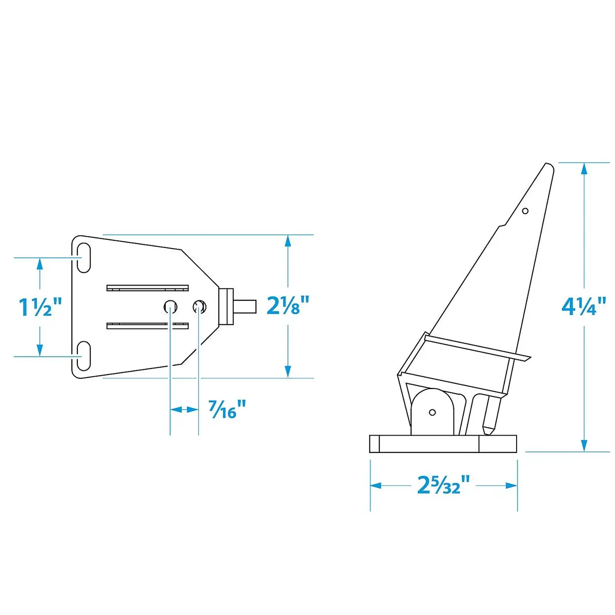 Seachoice 15401 Universal Marine Speedometer Pitot Tube, White Finish 2