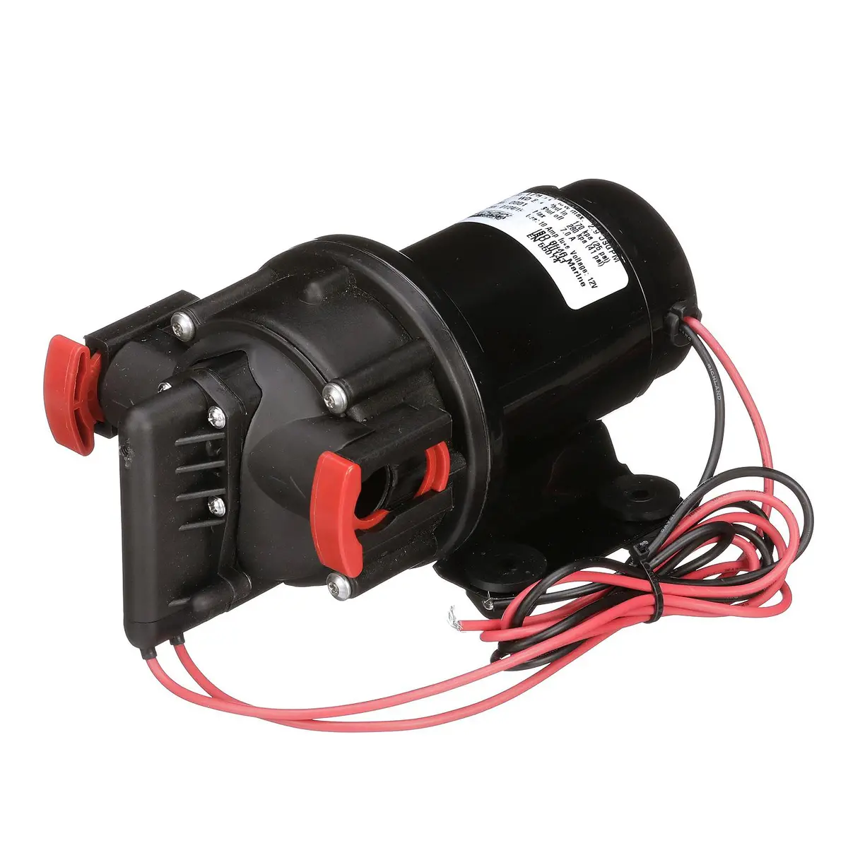 Seachoice 10-24728-03Sc Wash Down Pump, 2.9 Gpm @ 41 Psi, 12V Dc, Includes Spray Nozzle And Inlet Strainer 1