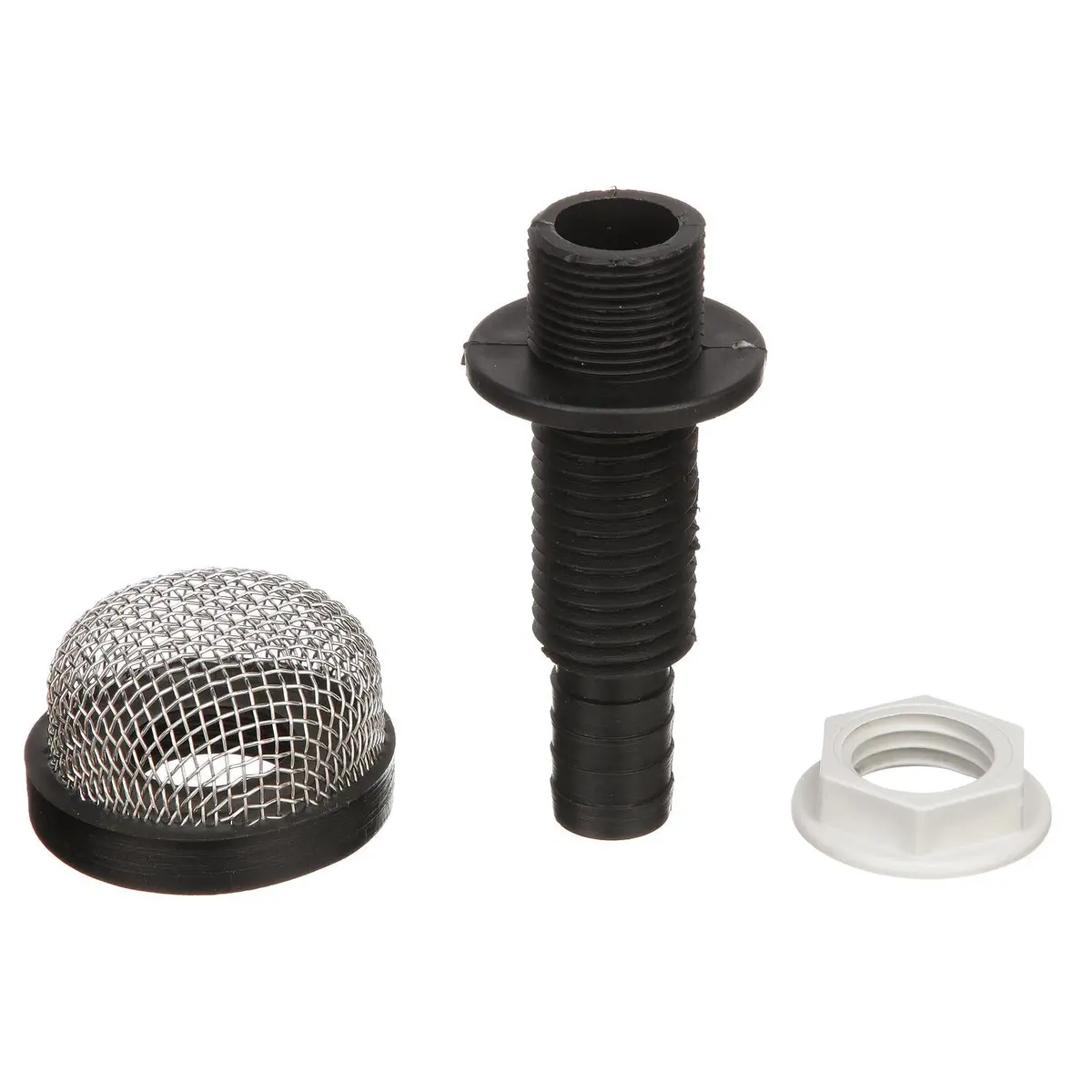 Seachoice 18191 Thru-Hull Strainer Mount With Aerator Screen, Fits 3/4 In. Hose 2