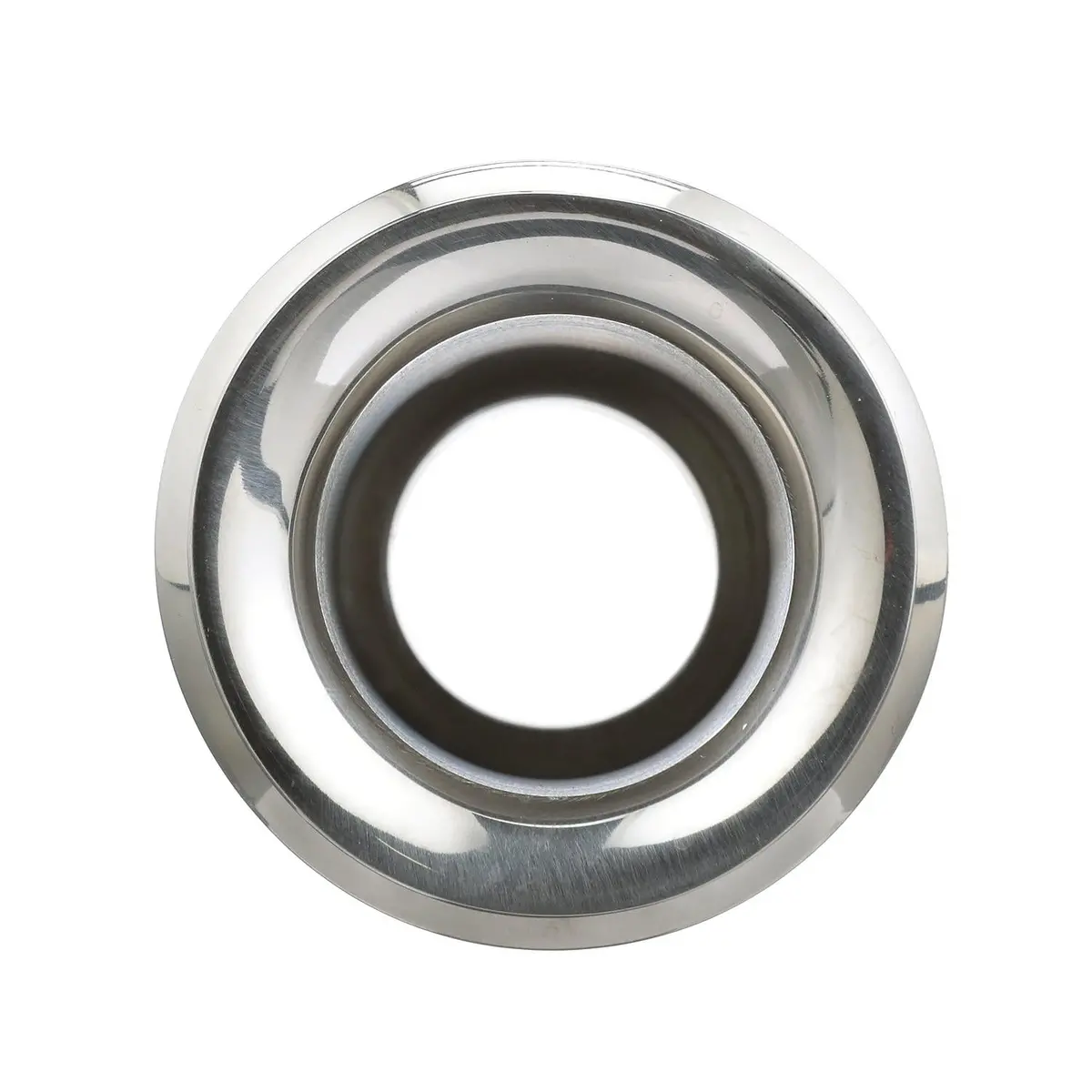Seachoice 50-18611 Thru Hull Fitting, Mega-Flow Dripless, 316 Stainless Steel, Fits 1" Hose, 1-1/2" Max Hull 1
