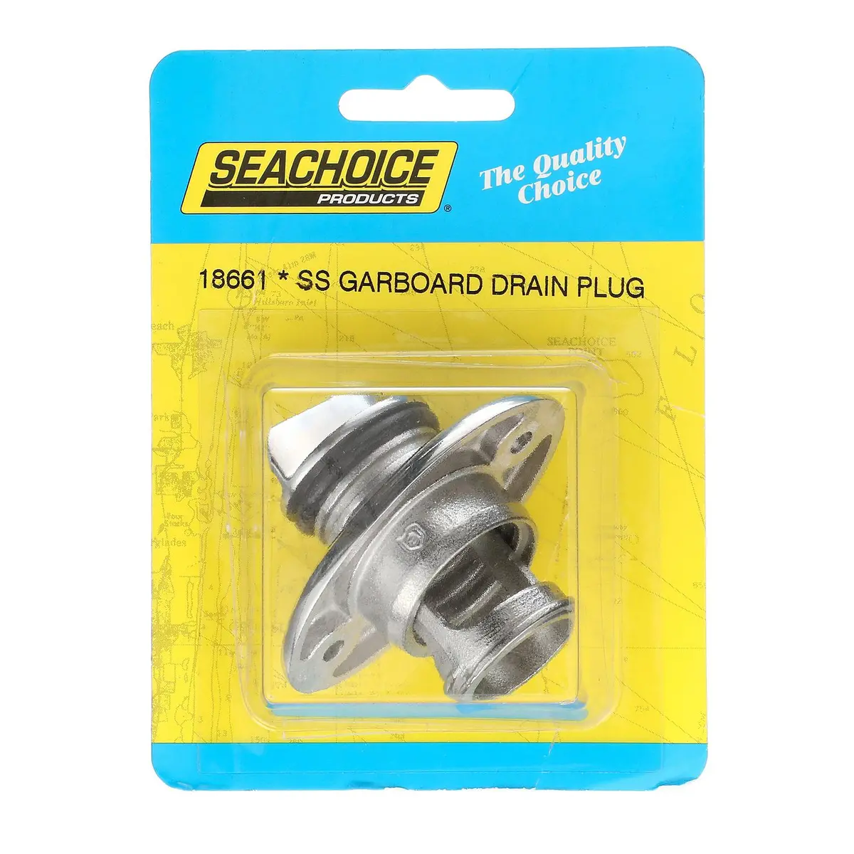 Seachoice 50-18661 Stainless Steel Garboard Drain And Plug 1