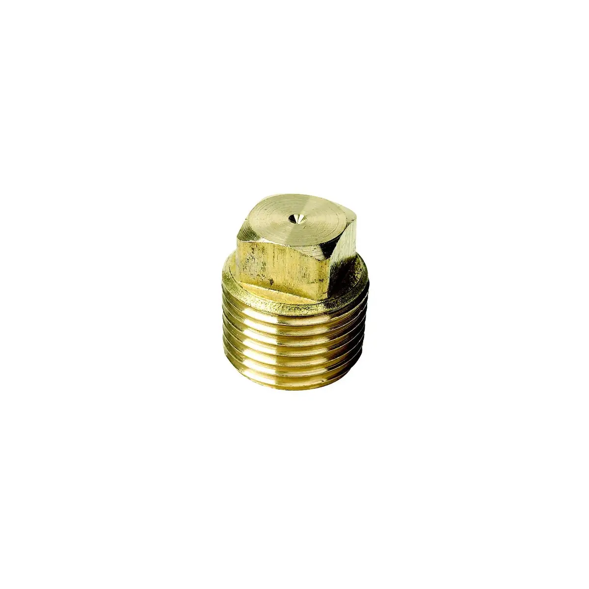 Seachoice 18761 Garboard Drain Plug, Brass Plug, Fits 1/2 In Pipe 1