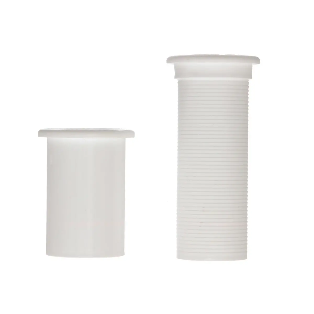 Seachoice 19131 Adjustable Splashwell Drain Tube, Fits 1-1/4 In. Opening, White Plastic 1