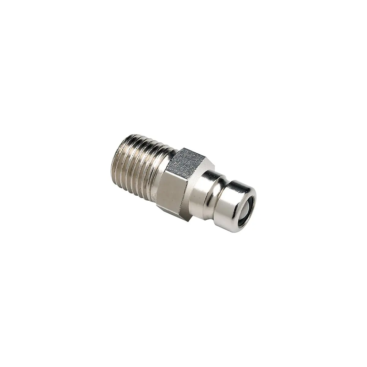 Seachoice 20481 Deluxe Fuel Connector For Honda, Chrome Plated Brass Male Tank Fitting 1/4" Npt 1
