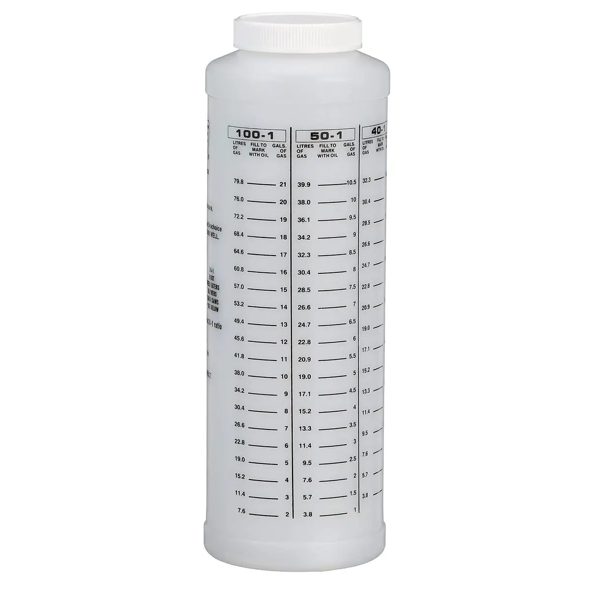 Seachoice 21000 2-Cycle Engine, Oil To Gas Measuring Container, 32 Oz., Wide Mouth Bottle 1