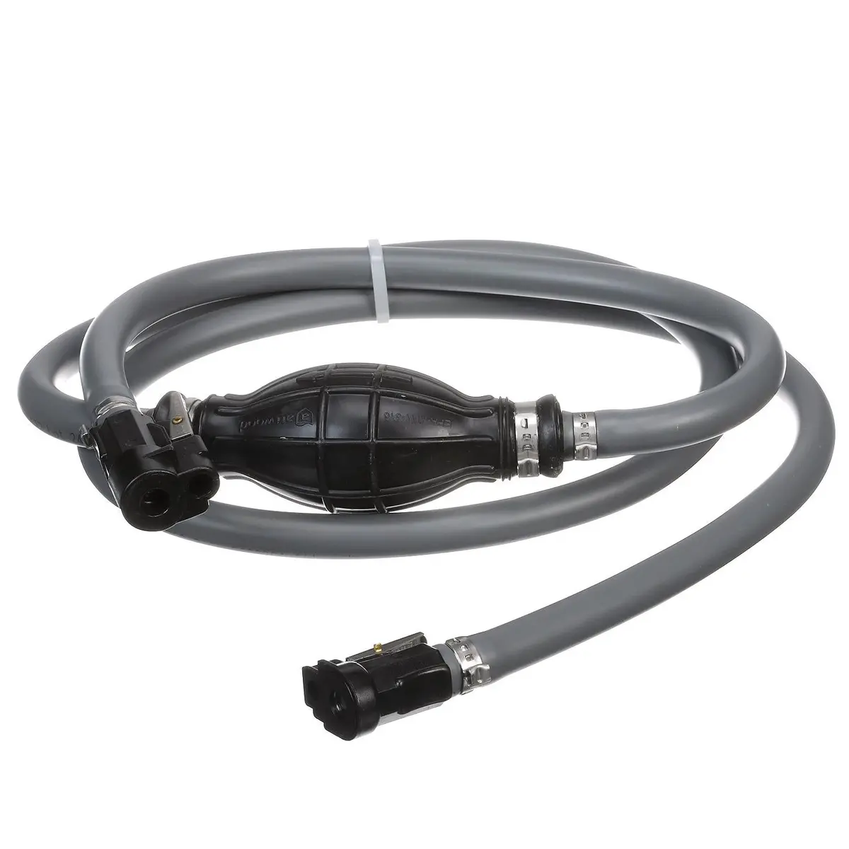 Seachoice 21391 Low Permeation Fuel Line Kit W/ High-Output Primer Bulb, Mercury, 3/8 In. X 7 Ft. 2
