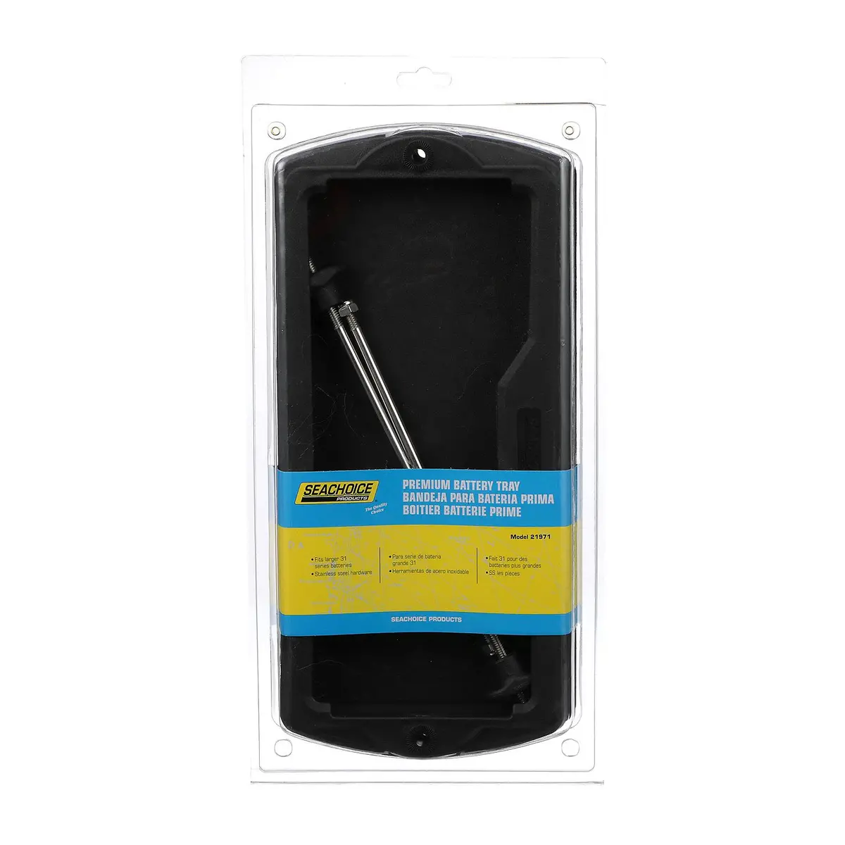 Seachoice 21971 Premium Durable Battery Tray, Fits Group 31 Batteries 1