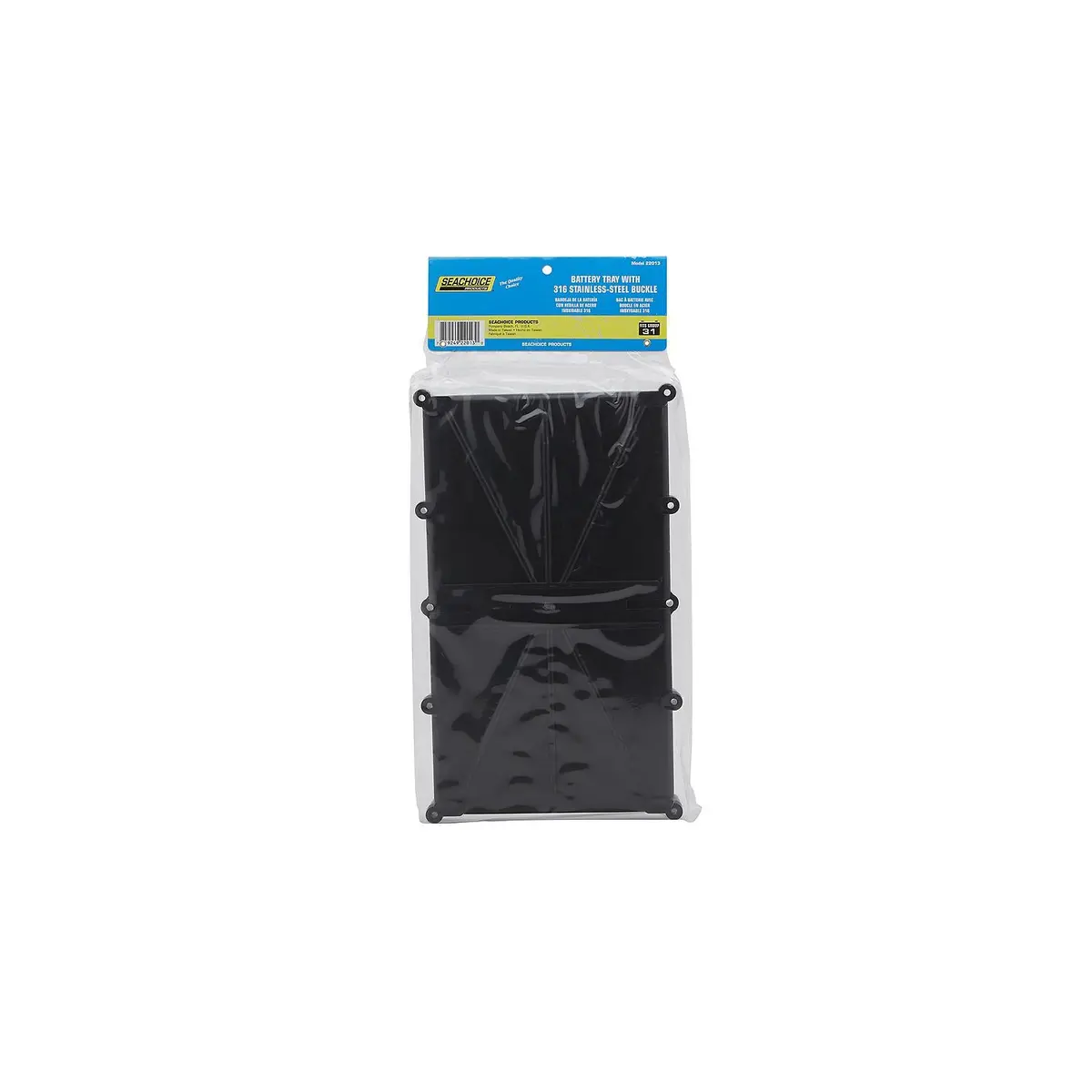 Seachoice 22013 Battery Tray With Stainless Steel Buckle, Group 29/31 1