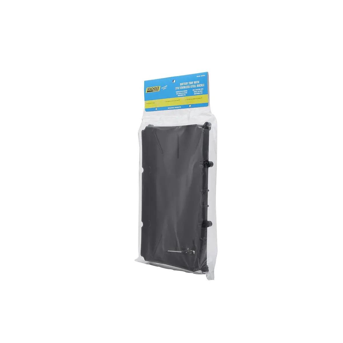 Seachoice 22053 Battery Tray With Stainless Steel Buck, Group 27 2