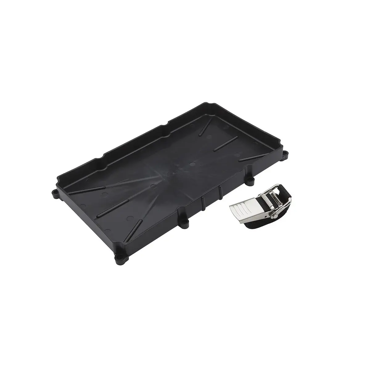 Seachoice 22053 Battery Tray With Stainless Steel Buck, Group 27 1