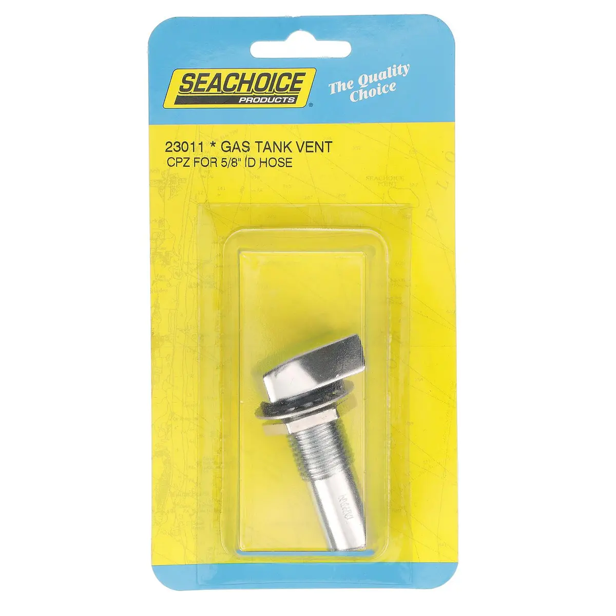 Seachoice 23011 Fuel Tank Vent Chrome 5/8 In., Uscg Approved 1