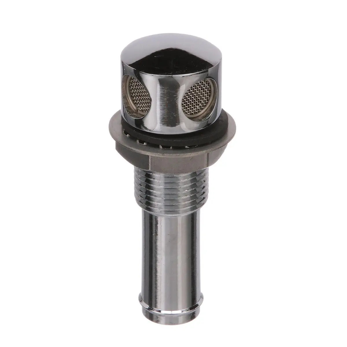 Seachoice 23031 Thru Hull Fuel Tank Vent, Chrome-Plated Brass, 5/8 In. 1