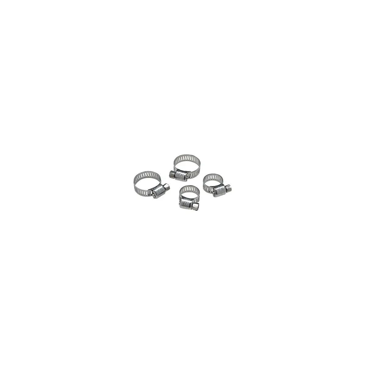 Seachoice 23431 Ss Hose Clamp Set (Includes 2 Each Of 7/32-5/8" & 7/16-25/32") 1