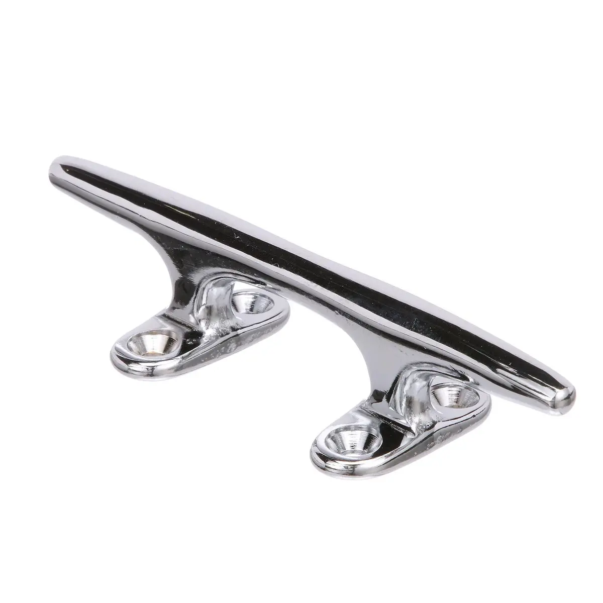 Seachoice 30321 Chrome Plated Polished Cast Brass Hollow Base Yacht Cleat 1