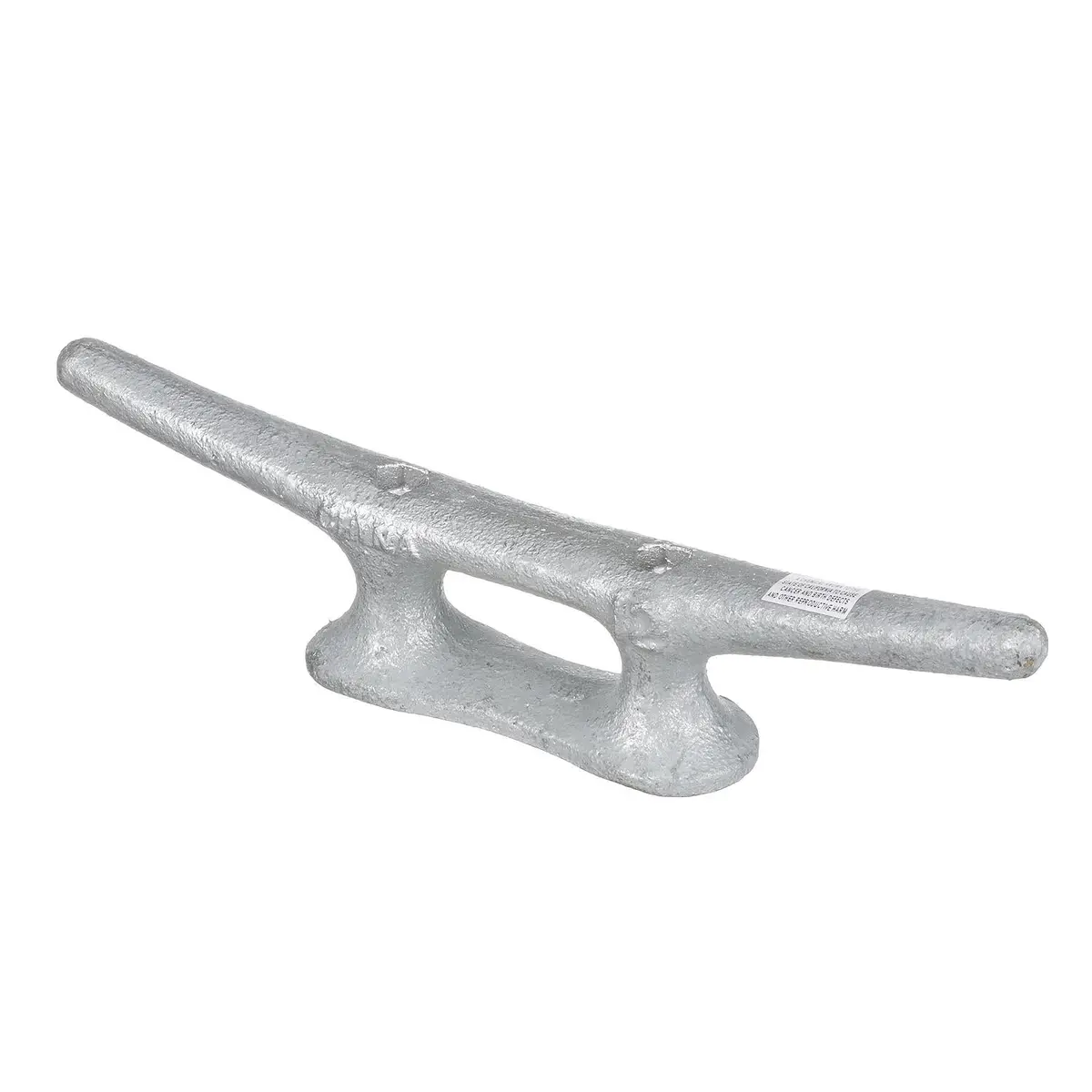 Seachoice 30630 Open Based Galvanized Dock Cleat, 12" 1
