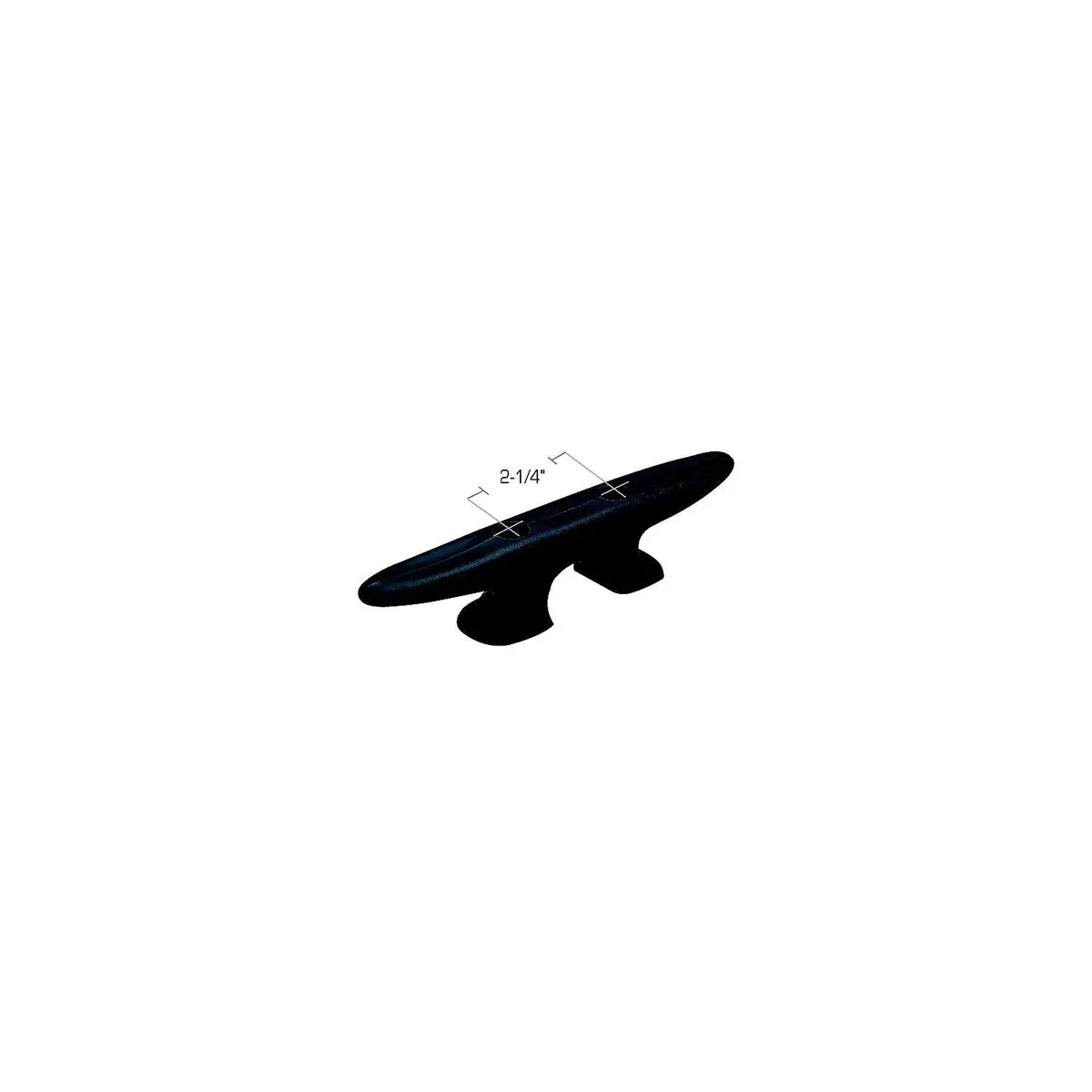 Seachoice 30840 Nylon Cleat-8 -Black-(Bulk) 1