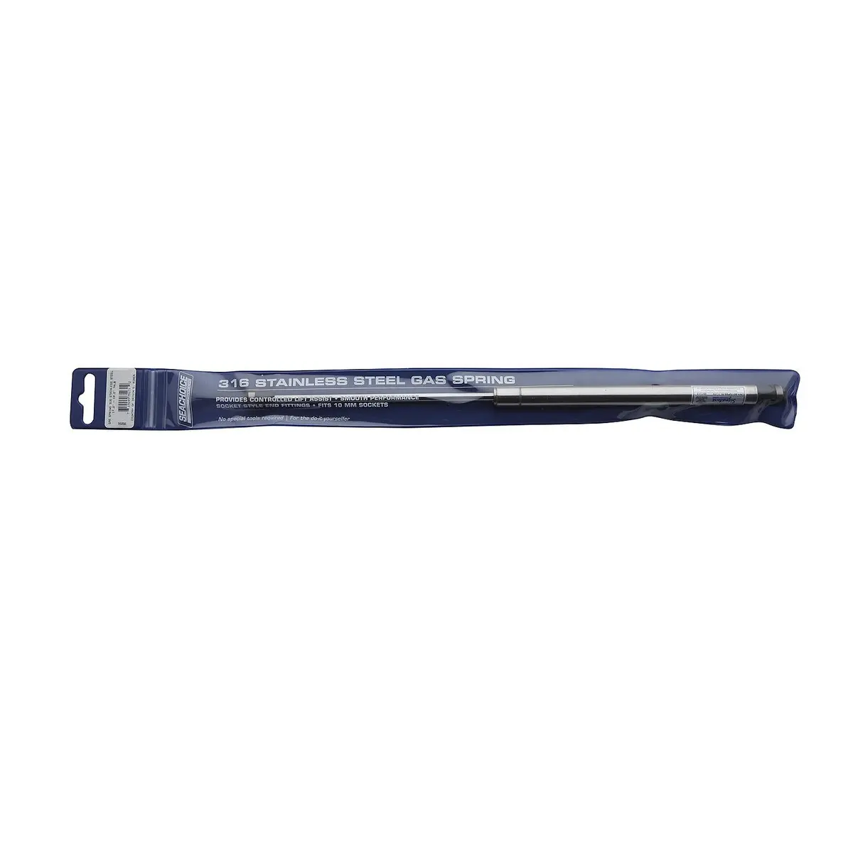 Seachoice 35231 316 Ss Gas Spring Compressed: 10.2", Extended 17.2" 2