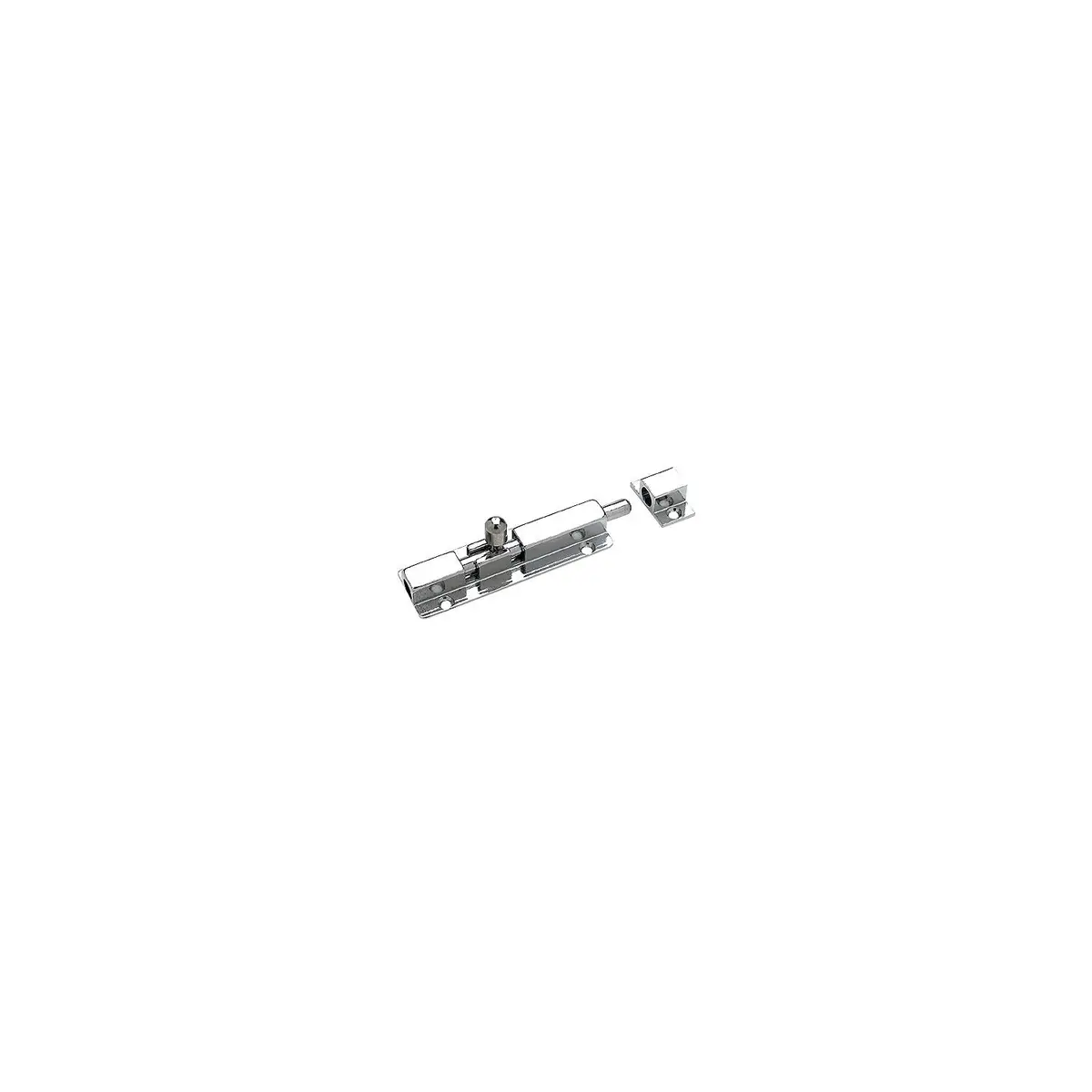 Seachoice 35751 Heavy Duty Chrome Plated Barrel Bolt 1