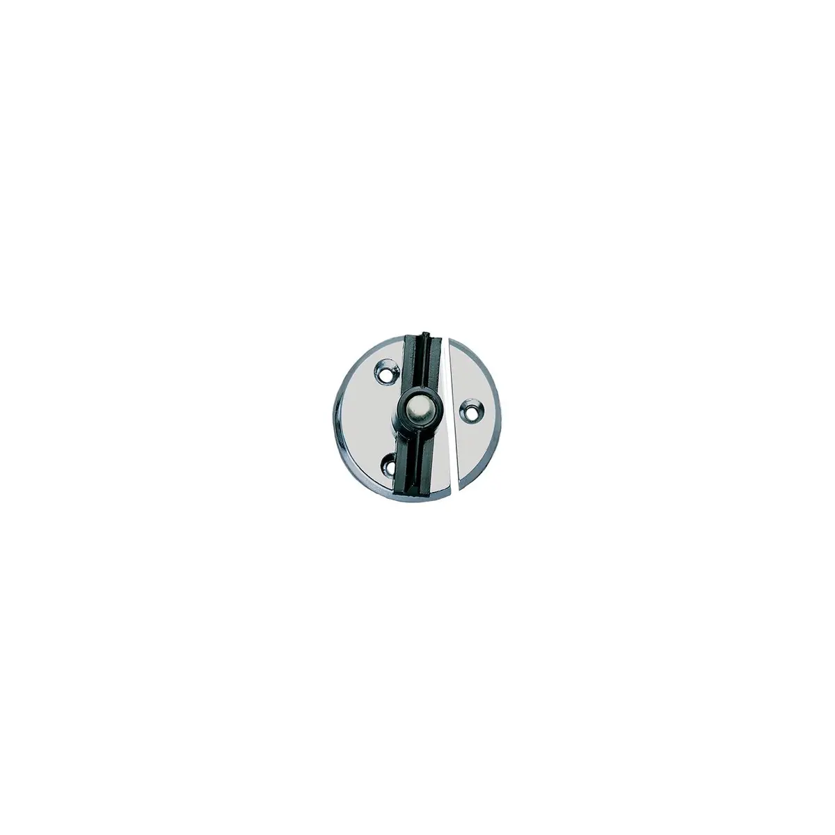 Seachoice 35951 Chrome Plated Zinc Door Button With Spring 1