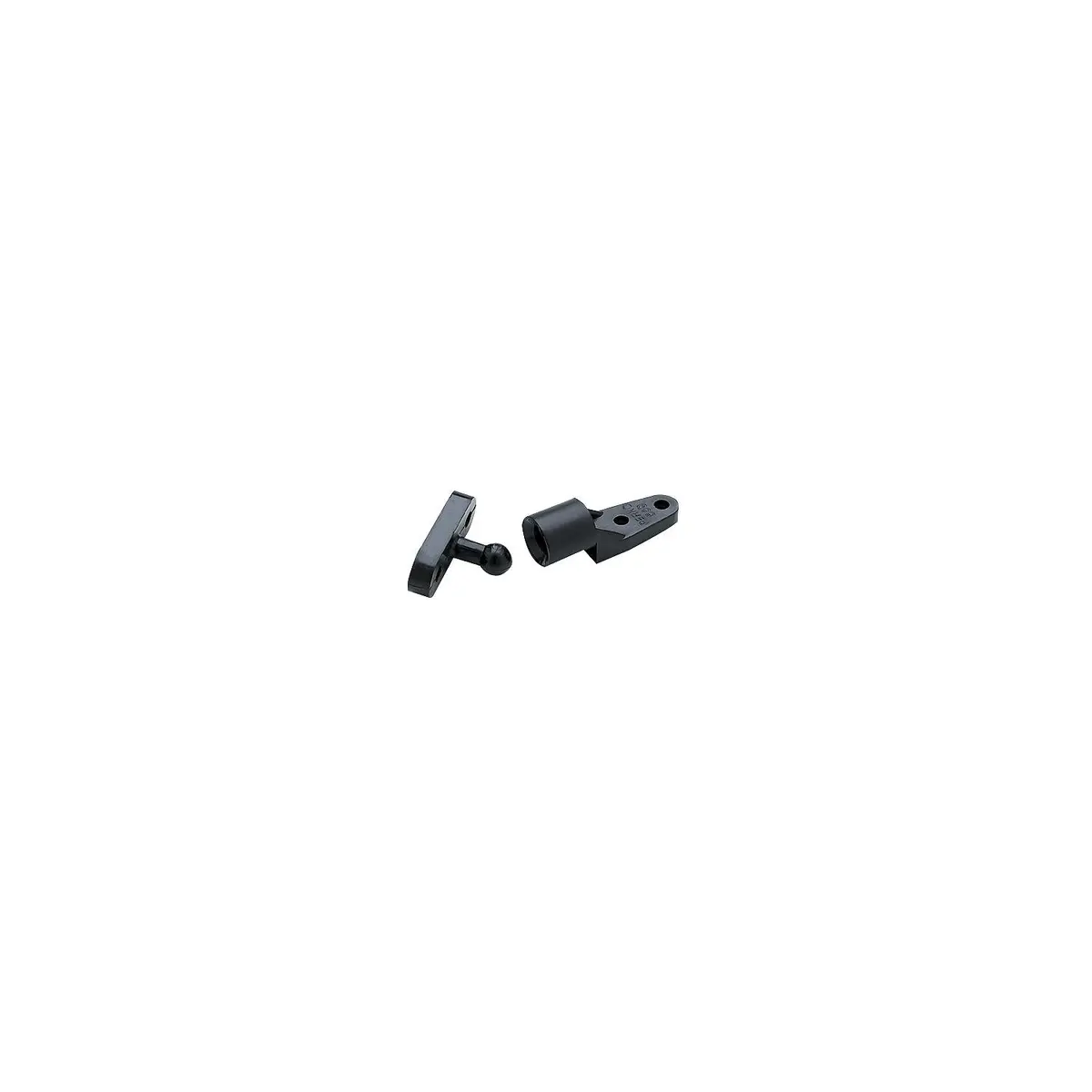 Seachoice 35971 Black Plastic Door Catch (1 Pair Per Pack) 1