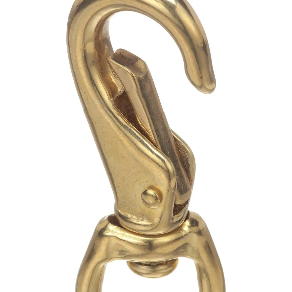 Seachoice 36891 Brass Swivel Eye Snap 1