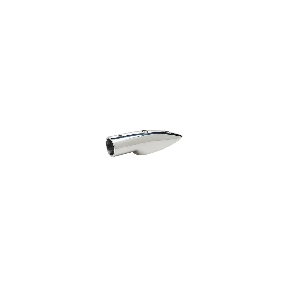 Seachoice 38471 5.5 Degree Stainless Steel Rail End Fitting For 7/8" Od Tubing 1