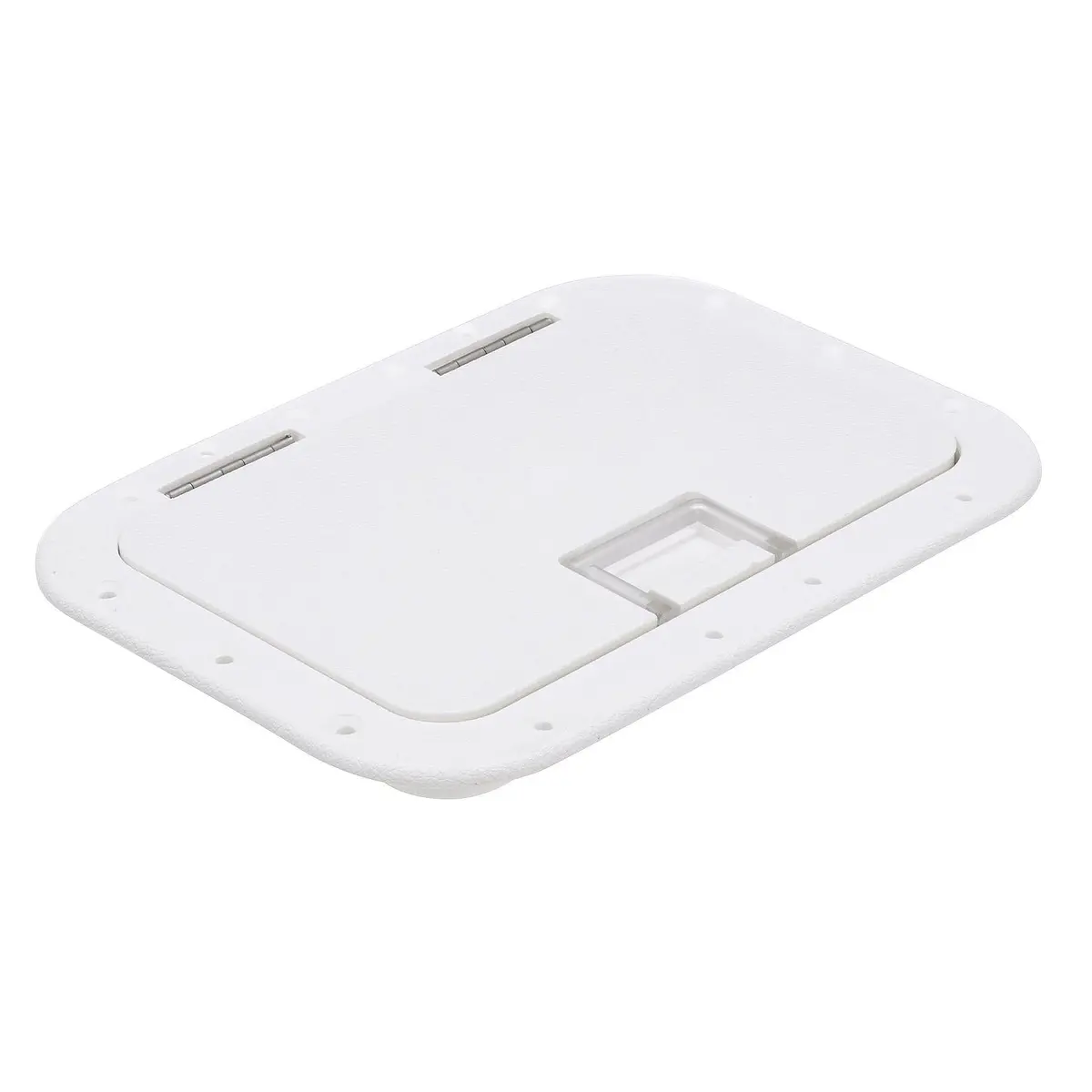 Seachoice 39141 Polypropylene 7" X 11" Id Hatch W/ Molded In 100 Degree Ss Hinge 1