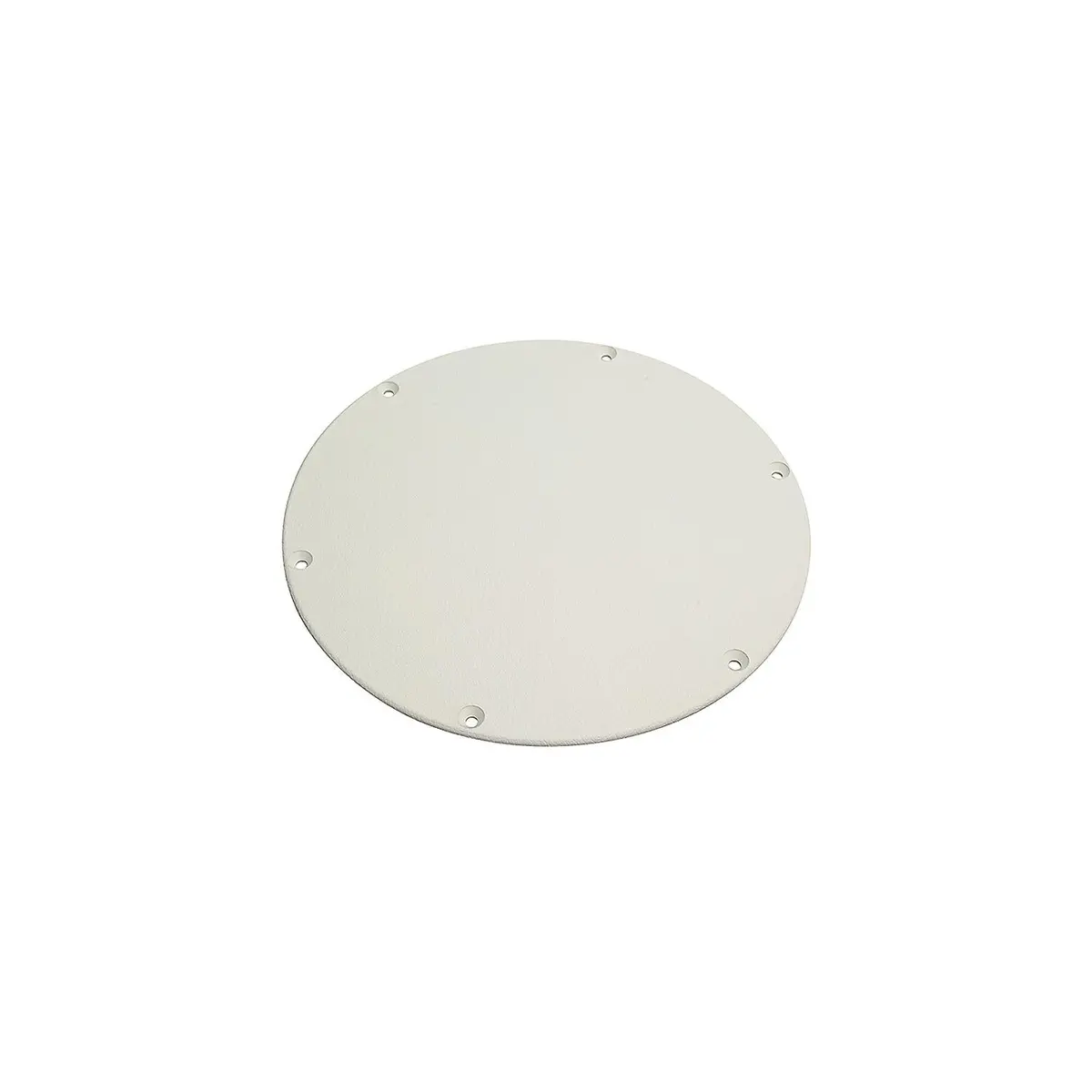 Seachoice 50-39571 Polypropylene Cover Plate Arctic White Od: 10" 1