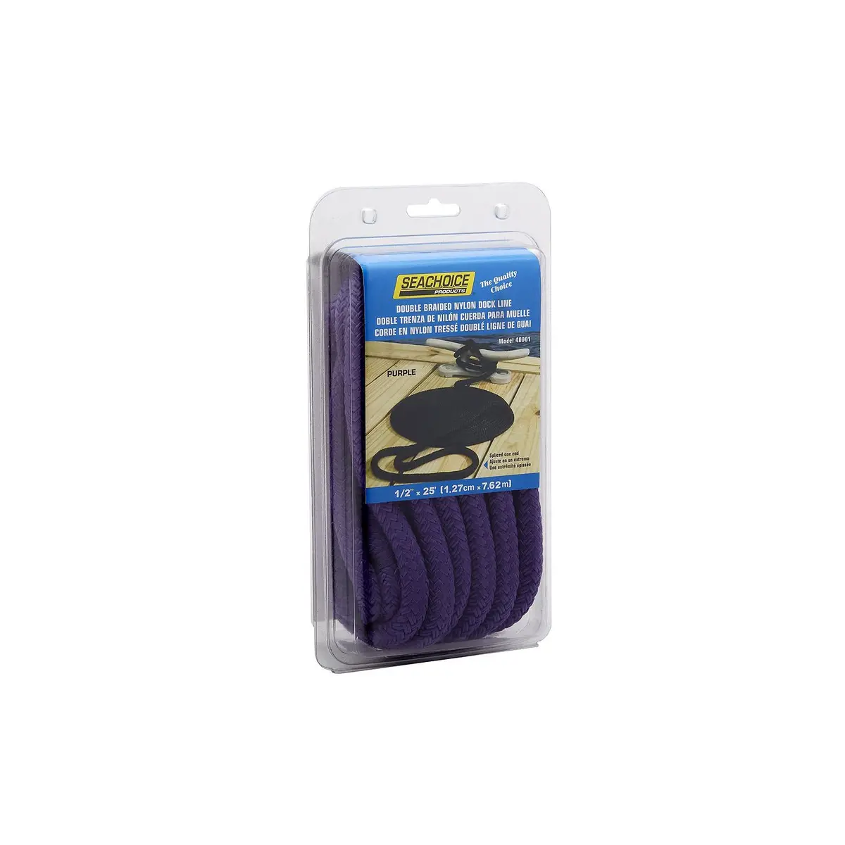 Seachoice 40001 Double Braid Nylon Dock Line 2
