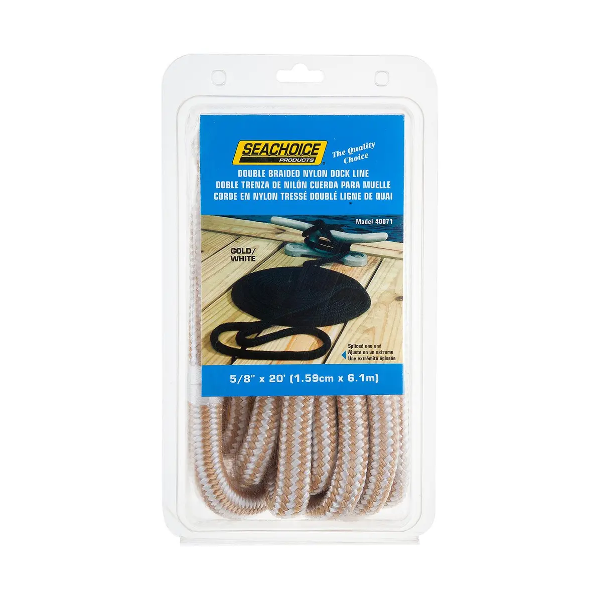 Seachoice 40071 Double Braid Nylon Dock Line 2