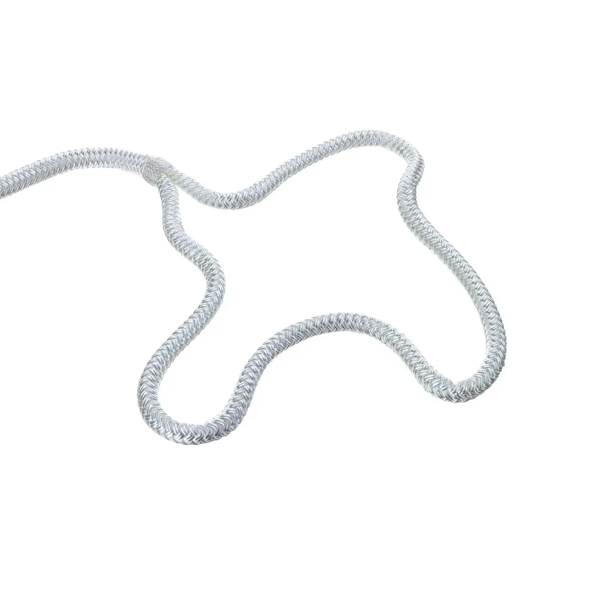 Seachoice 40101 Double Braid Nylon Dock Line 3/8" X 20' White 2