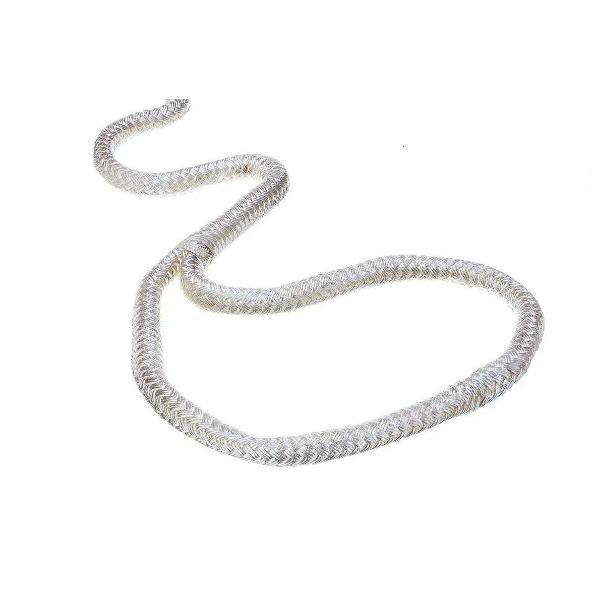 Seachoice 40141 Double Braid Nylon Dock Line 5/8" X 35' White 2