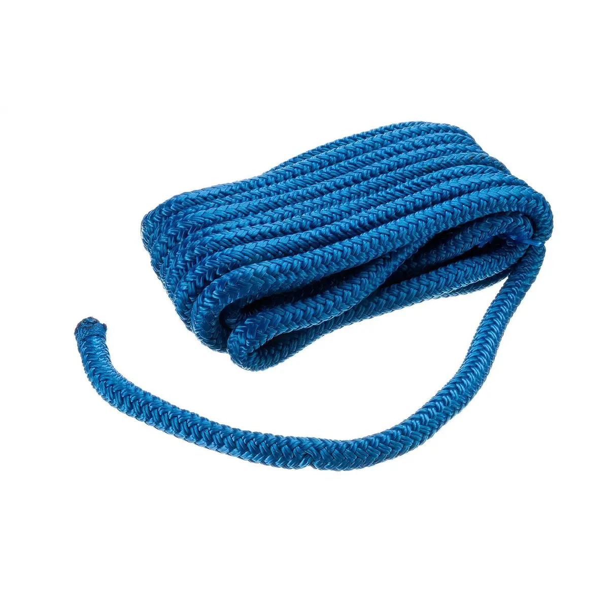 Seachoice 40411 Double Braid Nylon Dock Line 1/2" X 20' Blue 1
