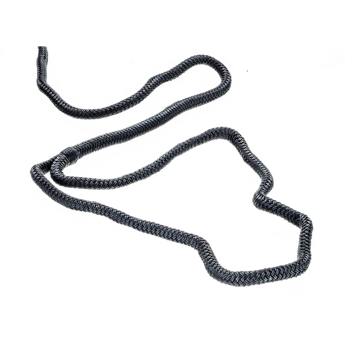 Seachoice 40501 Double Braid Nylon Dock Line, Black, 3/8-Inch X 10 Feet, 15-Inch Eye Splice, Pre-Shrunk 1